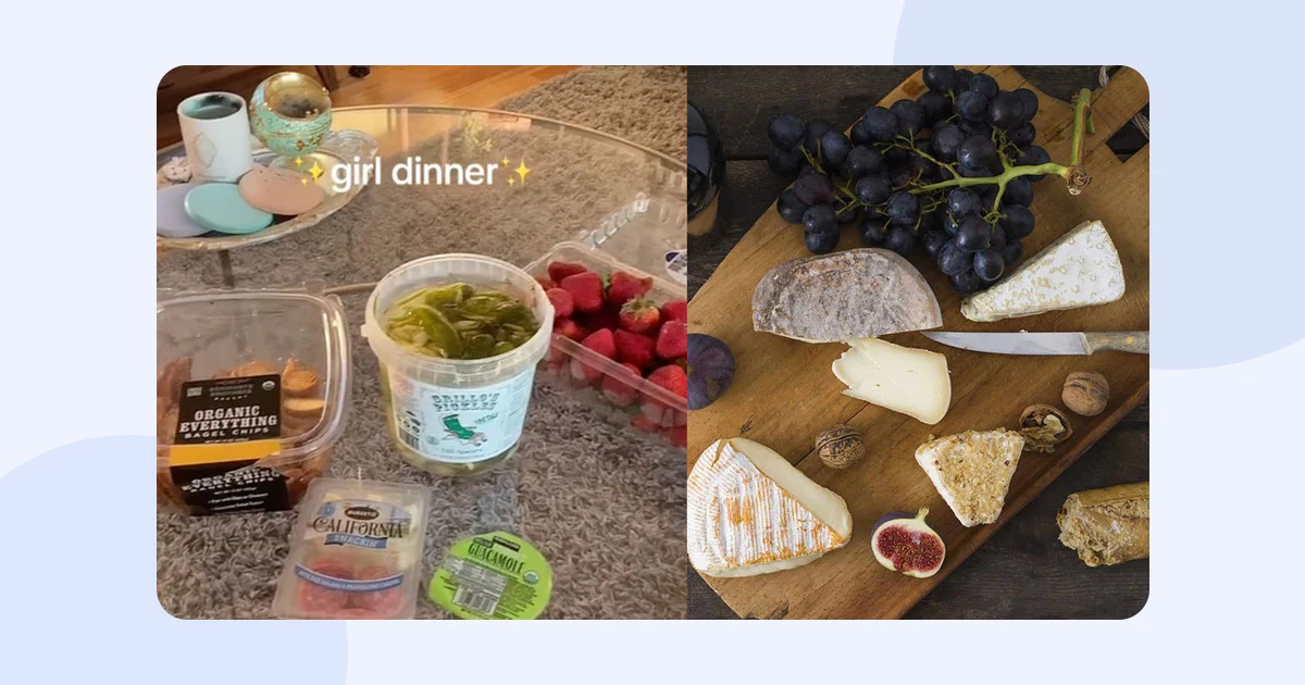 girl dinner